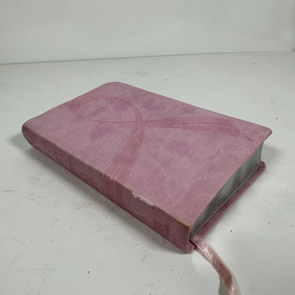Here's Hope Breast Cancer Bible Holman HCSB Christian Standard Fast‎ Shipping